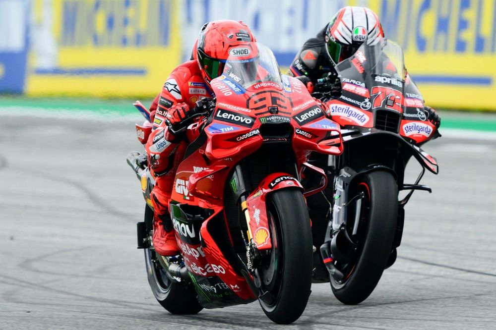 Marco Bezzecchi, Aprilia Racing, Marc Marquez, Ducati Team