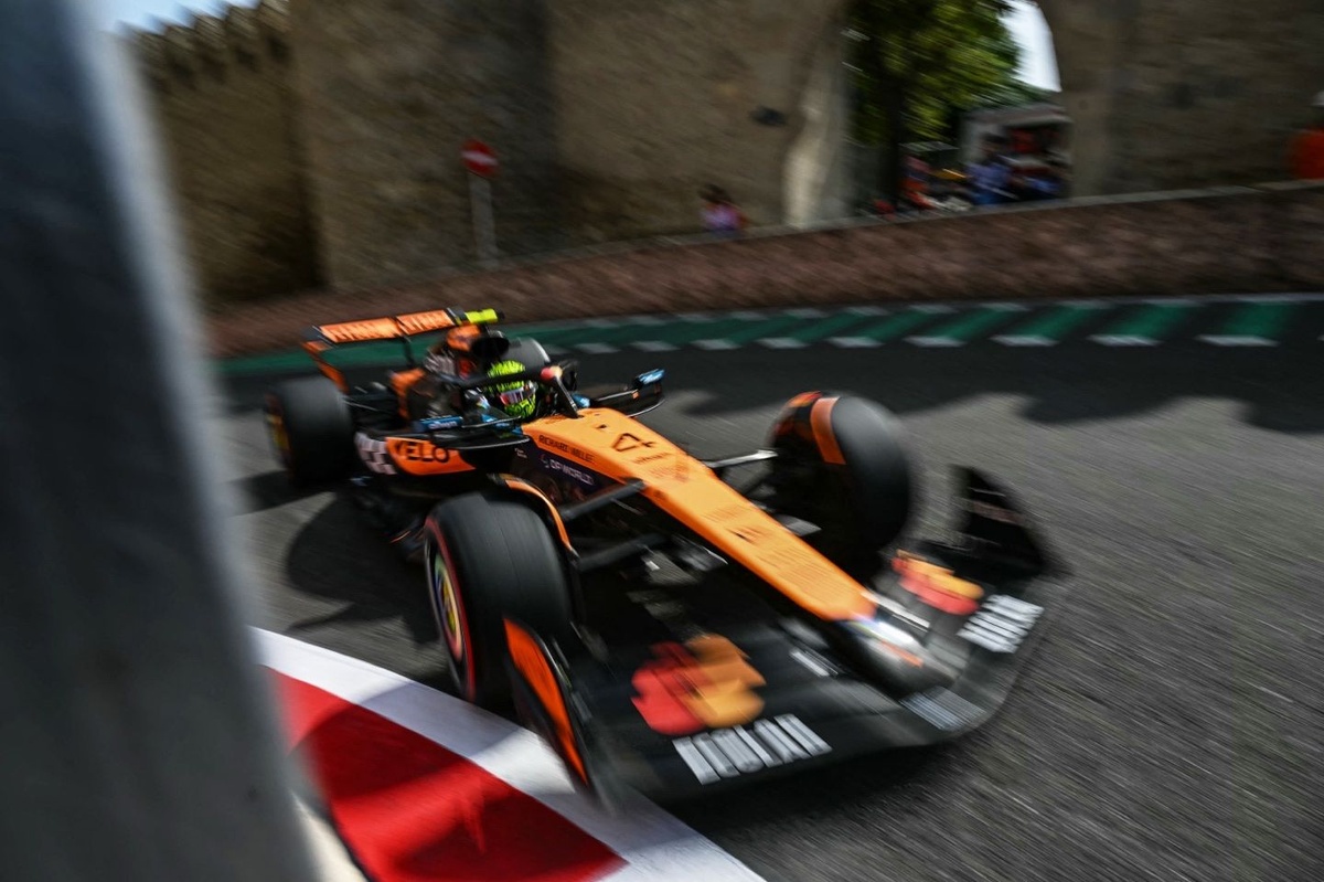 F1 | Baku, Libere 3: Norris torna al comando e precede Max e Piastri. Hamilton 4°