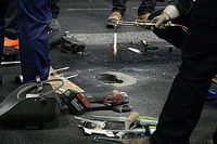 Se retrasa la FP2 del GP de Las Vegas por los problemas en el circuito