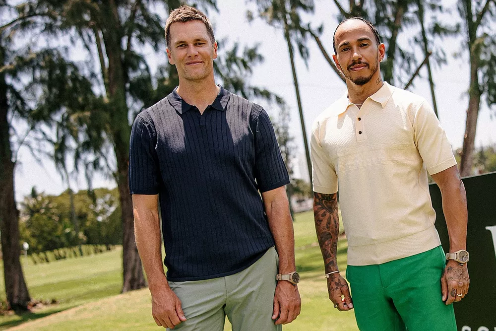 Lewis Hamilton, Mercedes with Tom Brady