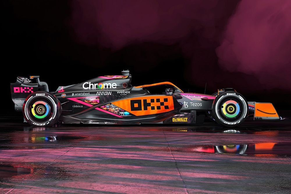 McLaren MCL36 Singapore GP special livery