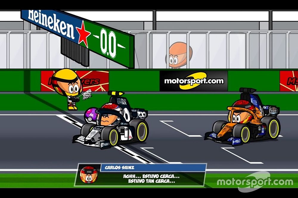 El vibrante GP de Italia F1, con la peculiar visión de los Minis