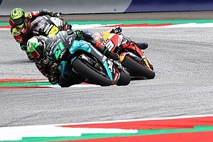 Morbidelli was "shy" at Turn 2 after Zarco crash