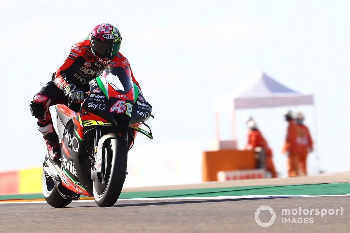 Espargaro: It's "not easy to be positive" about Aprilia speed