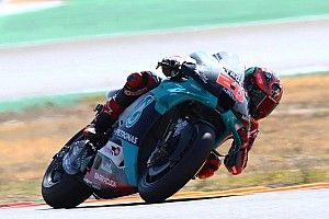 Aragon MotoGP: Quartararo takes pole despite hip injury