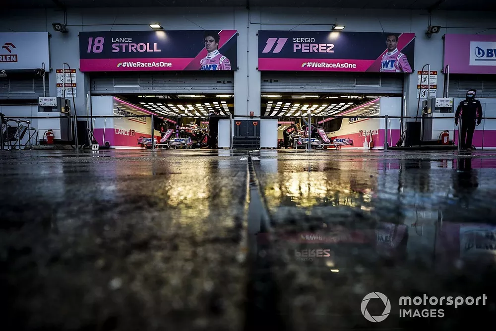 Racing Point garage