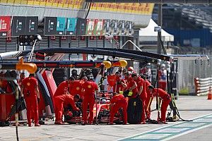 Vettel, eliminado en Q1, cuestiona la estrategia de Ferrari
