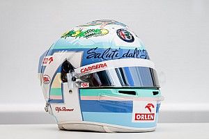 F1: ecco il casco di Giovinazzi per il GP d'Italia