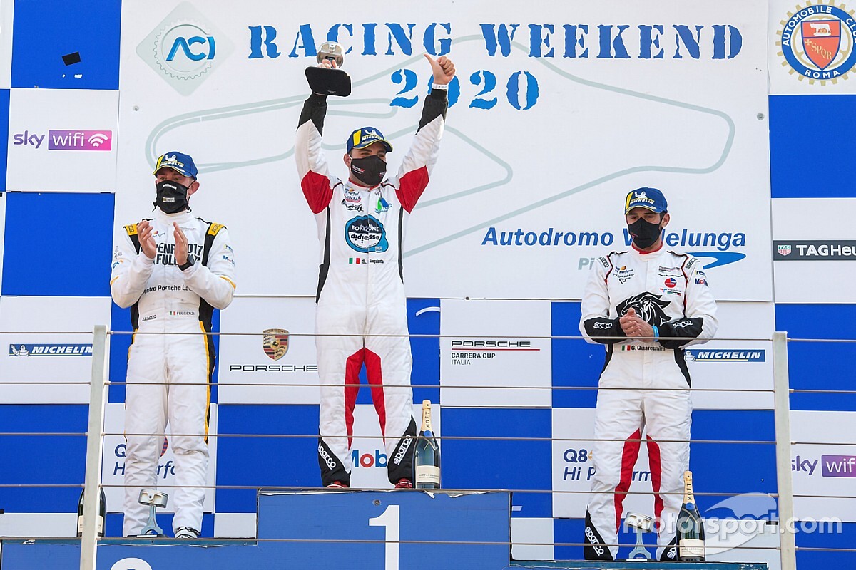 Carrera Cup italia, Iaquinta dopo Vallelunga: "Eravamo obbligati a vincere!"
