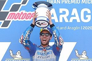 Rins na derde MotoGP-zege: “Was moeilijk om kalm te blijven”
