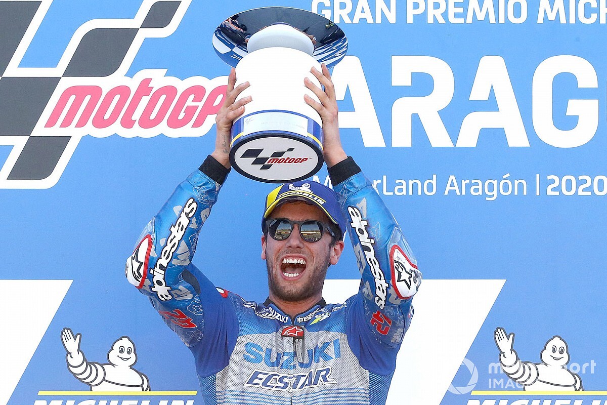 Rins: "Essa vitória significa muito depois de tanto sofrimento no ano"