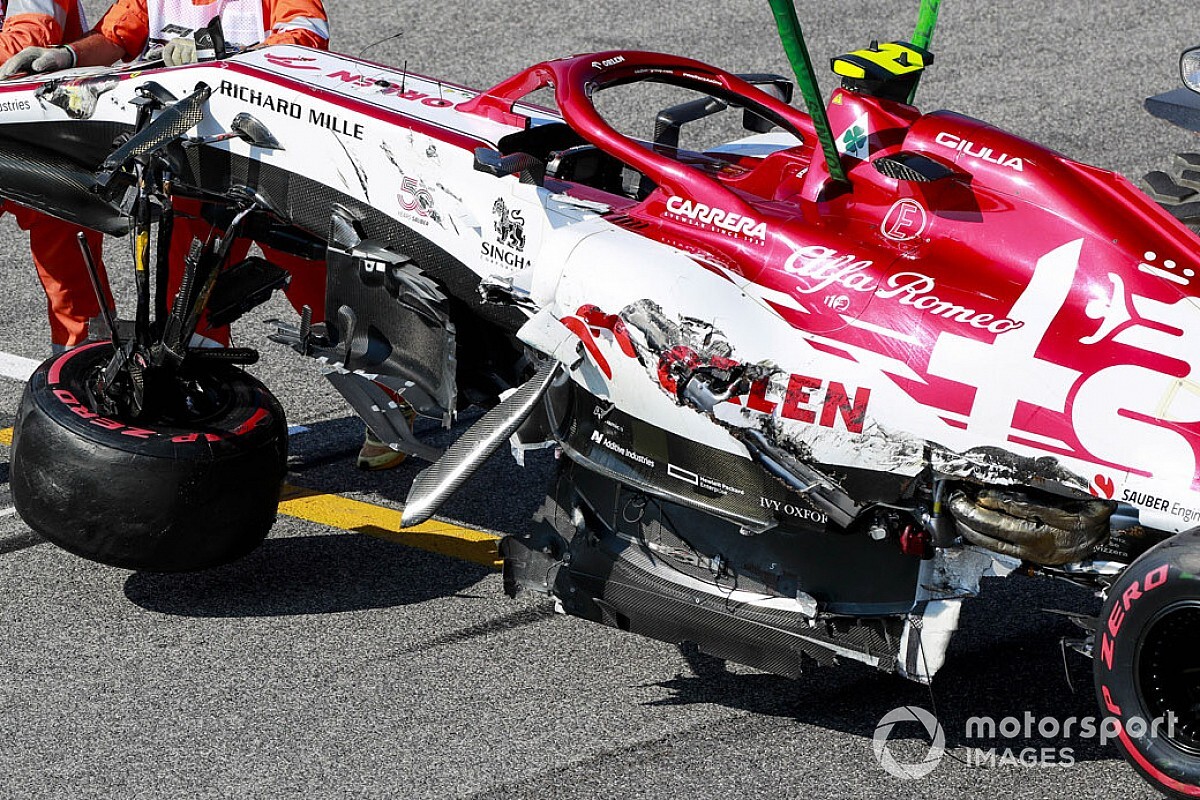 Giovinazzi: "Il crash? Pensavamo che davanti fossero partiti"
