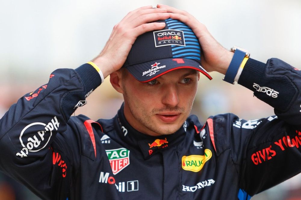 Pole man Max Verstappen, Red Bull Racing
