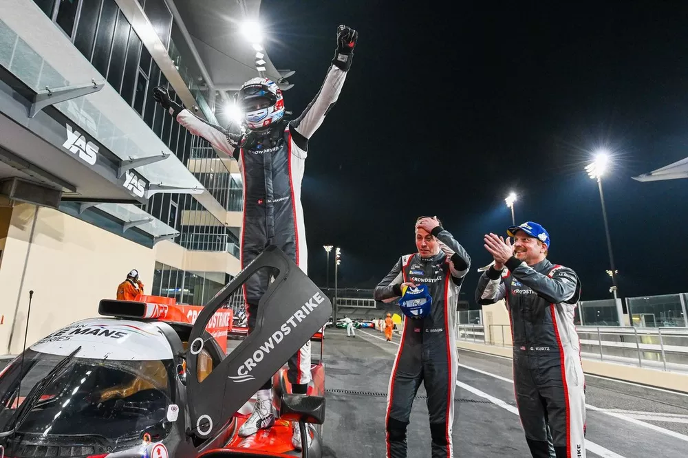 #4 Crowdstrike Racing By Apr Oreca 07 - Gibson: George Kurtz, Colin Braun, Malthe Jakobsen