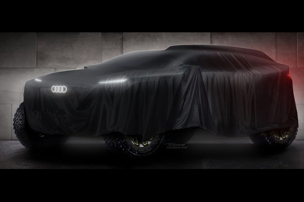 Audi Dakar 2022 teaser