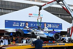 Vídeo: accidentado inicio del ePrix de Roma I