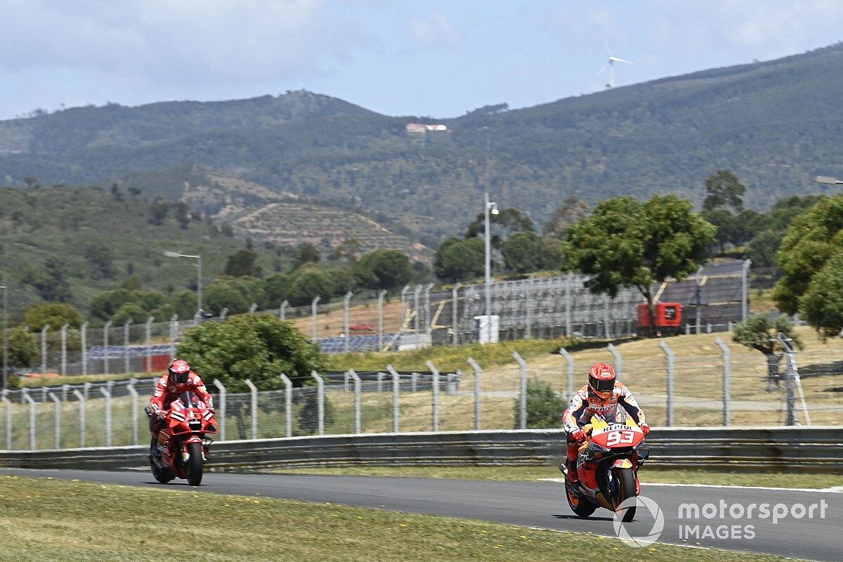 Bagnaia Perkirakan Marquez Melesat di MotoGP Spanyol