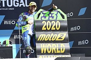 Enea Bastianini gana el mundial de Moto2 en Portugal