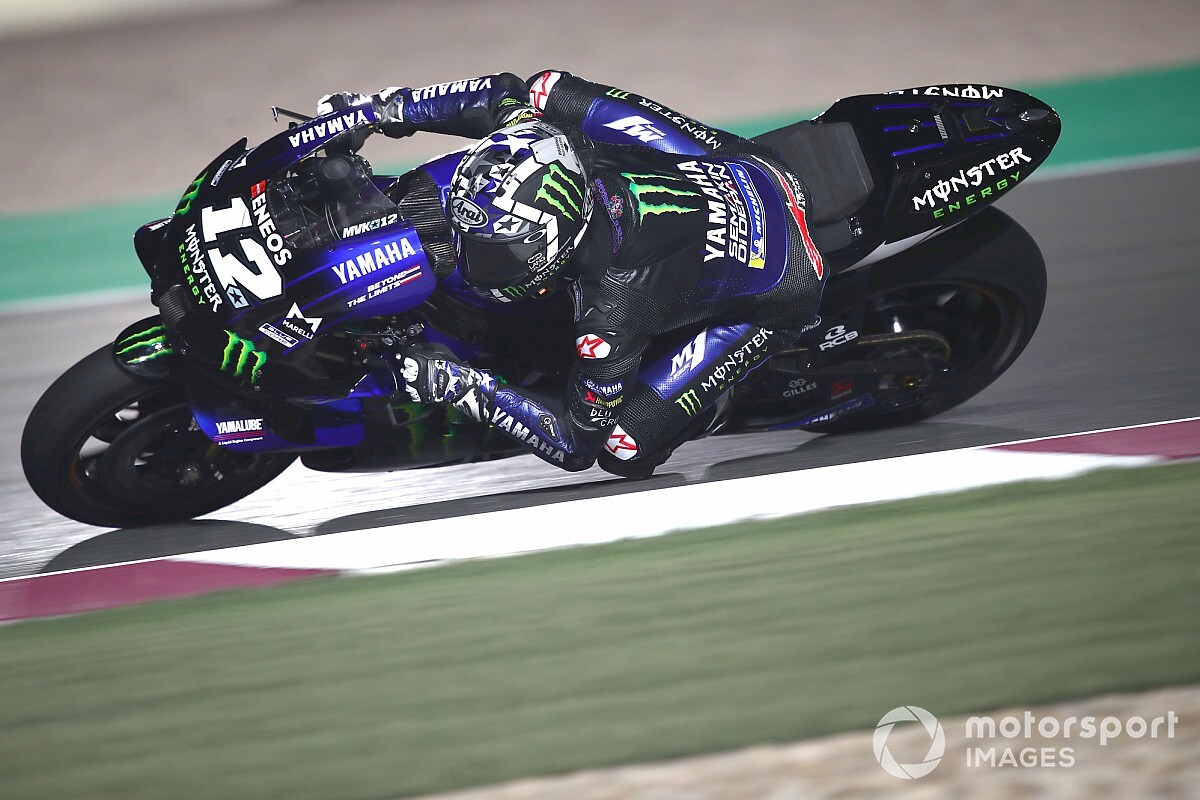 Test MotoGP Qatar 2, Giorno 2: Vinales nella tripletta Yamaha