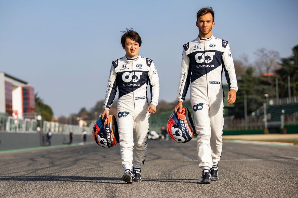 Gasly et Tsunoda rempilent chez AlphaTauri pour 2022