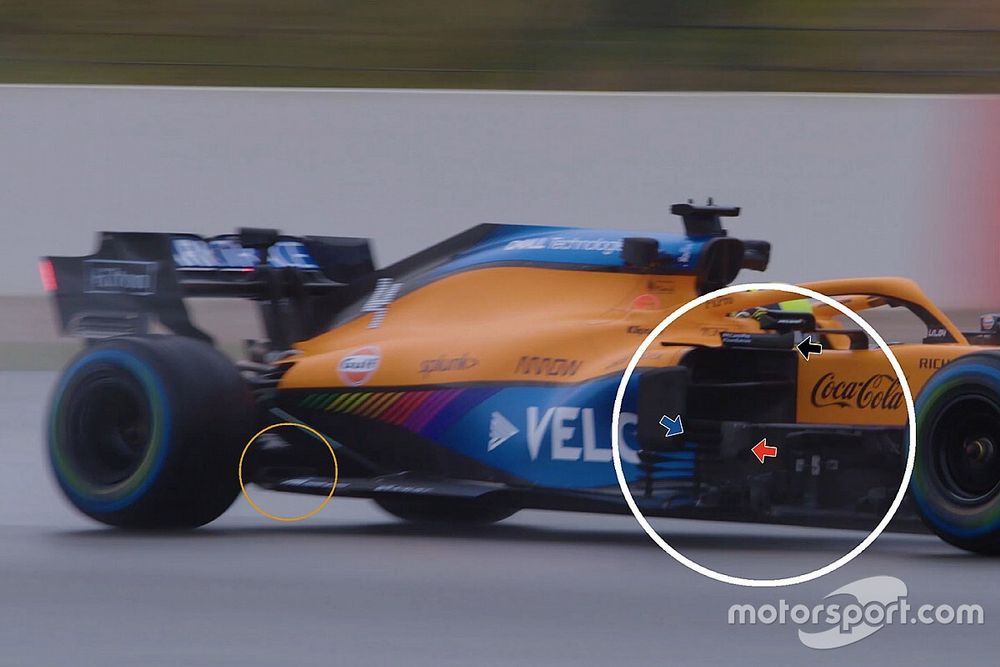 McLaren MCL35M: a Silverstone con le prime modifiche