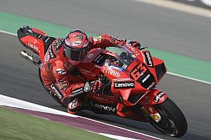 Bagnaia slams “unacceptable” Doha MotoGP race mistake