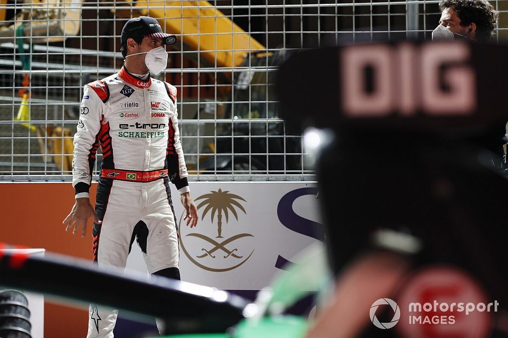 Antonio Felix da Costa, DS Techeetah Lucas Di Grassi, Audi Sport ABT Schaeffler, on the grid