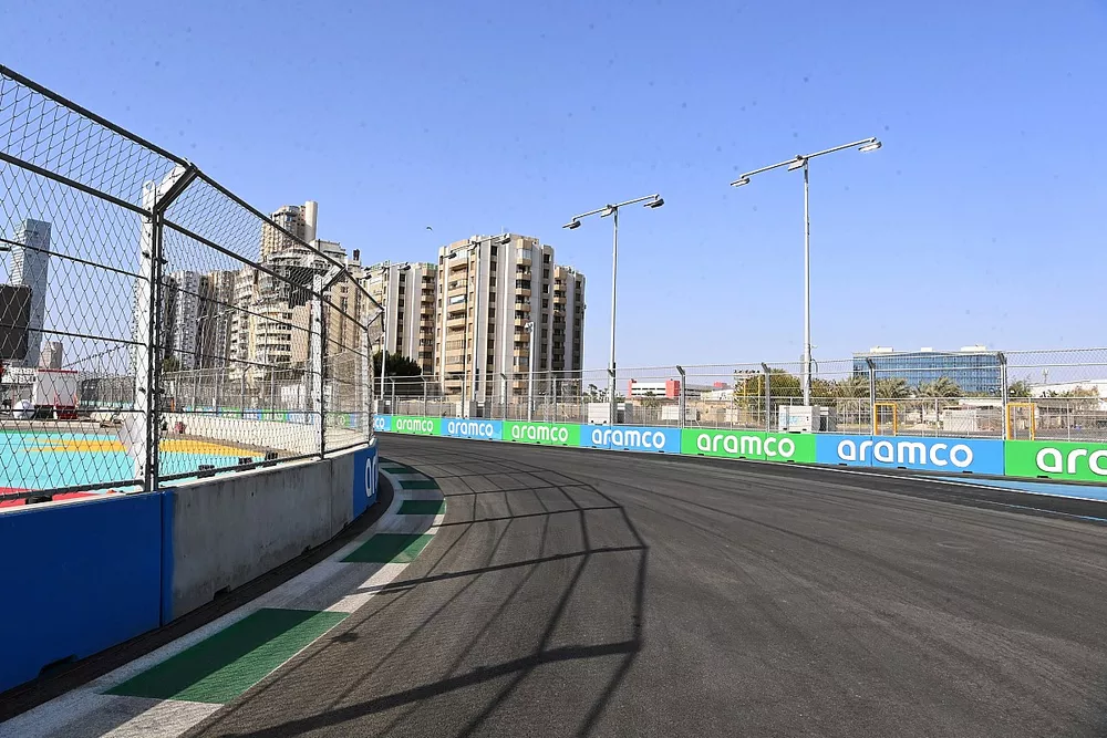 Jeddah Street Circuit, dettaglio dell'ultima curva