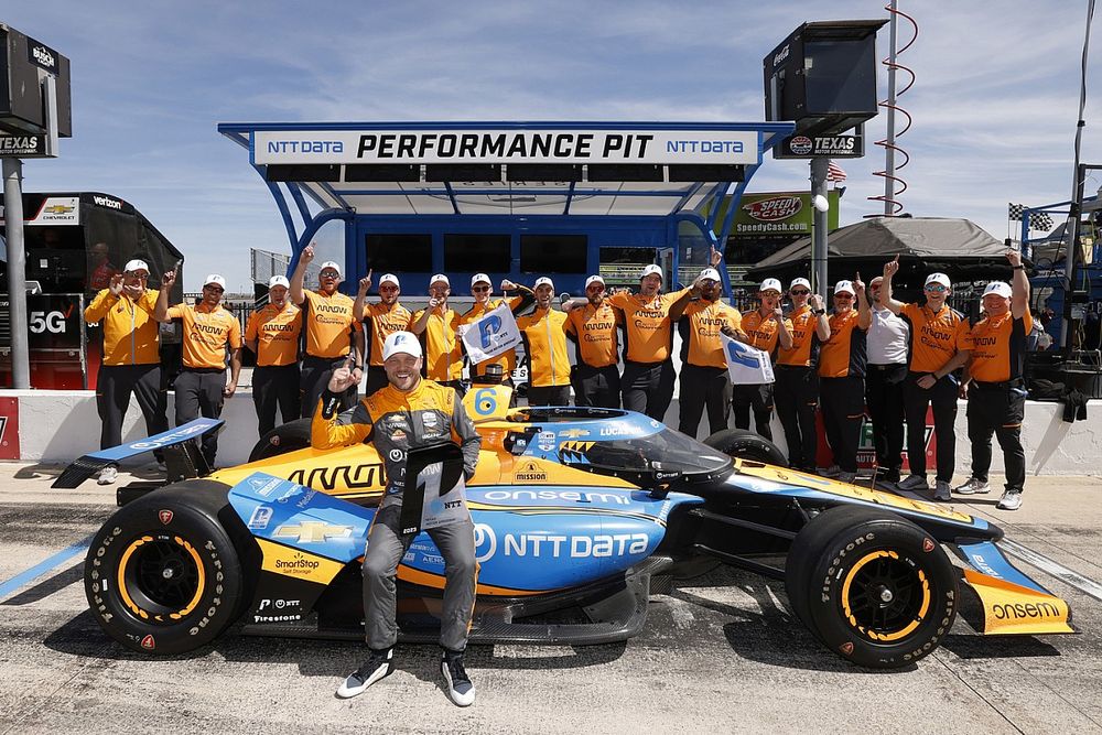 Felix Rosenqvist, Arrow McLaren Chevrolet, NTT P1 Award
