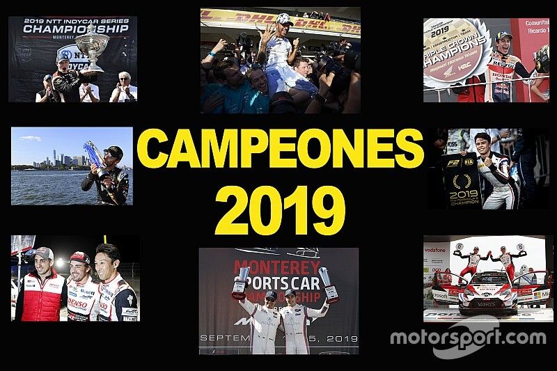 Todos los campeones de 2019