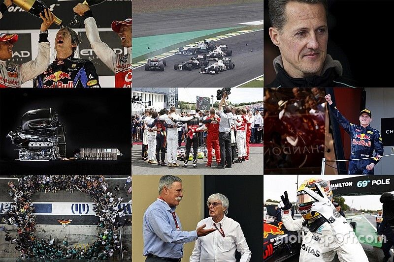 Top 10: hechos y momentos clave de la década de F1