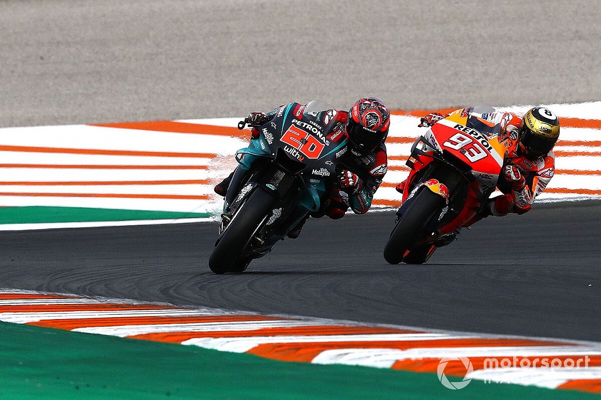Quartararo: "Estoy trabajando para pelear más con Márquez este año"