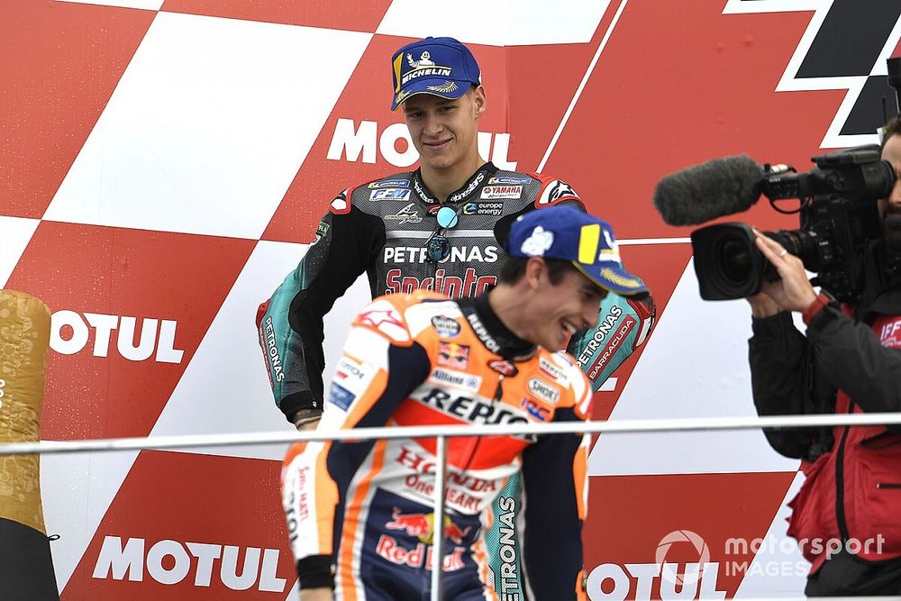 Quartararo: “No me hubiera gustado decir que gané el título sin Márquez”