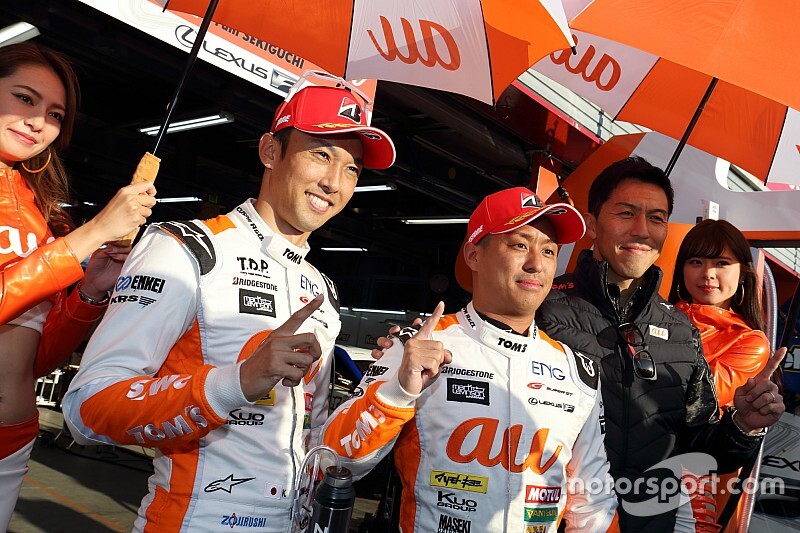 スーパーGT第8戦もてぎ:36号車au TOM’SがPP、ランク首位の6号車WAKO’Sが2番手!