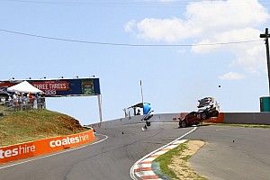 Huge crash rocks Bathurst qualifying