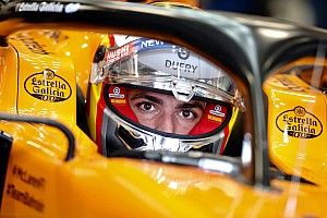 Sainz quiere estar más tiempo en McLaren