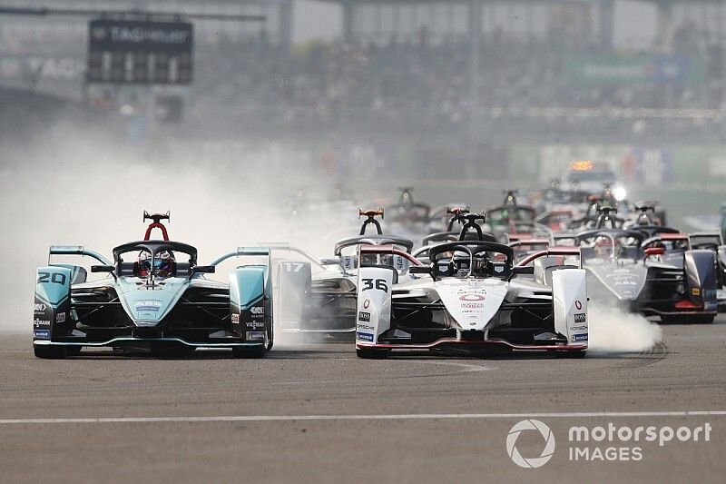 Mexico City E-Prix: Evans wins wild race for Jaguar