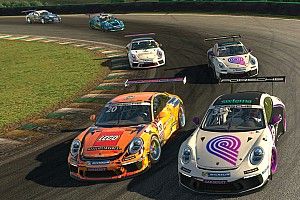 Jeff Giassi e Luis Felipe Tavares vencem etapa de Interlagos pela Porsche Esports Carrera Cup