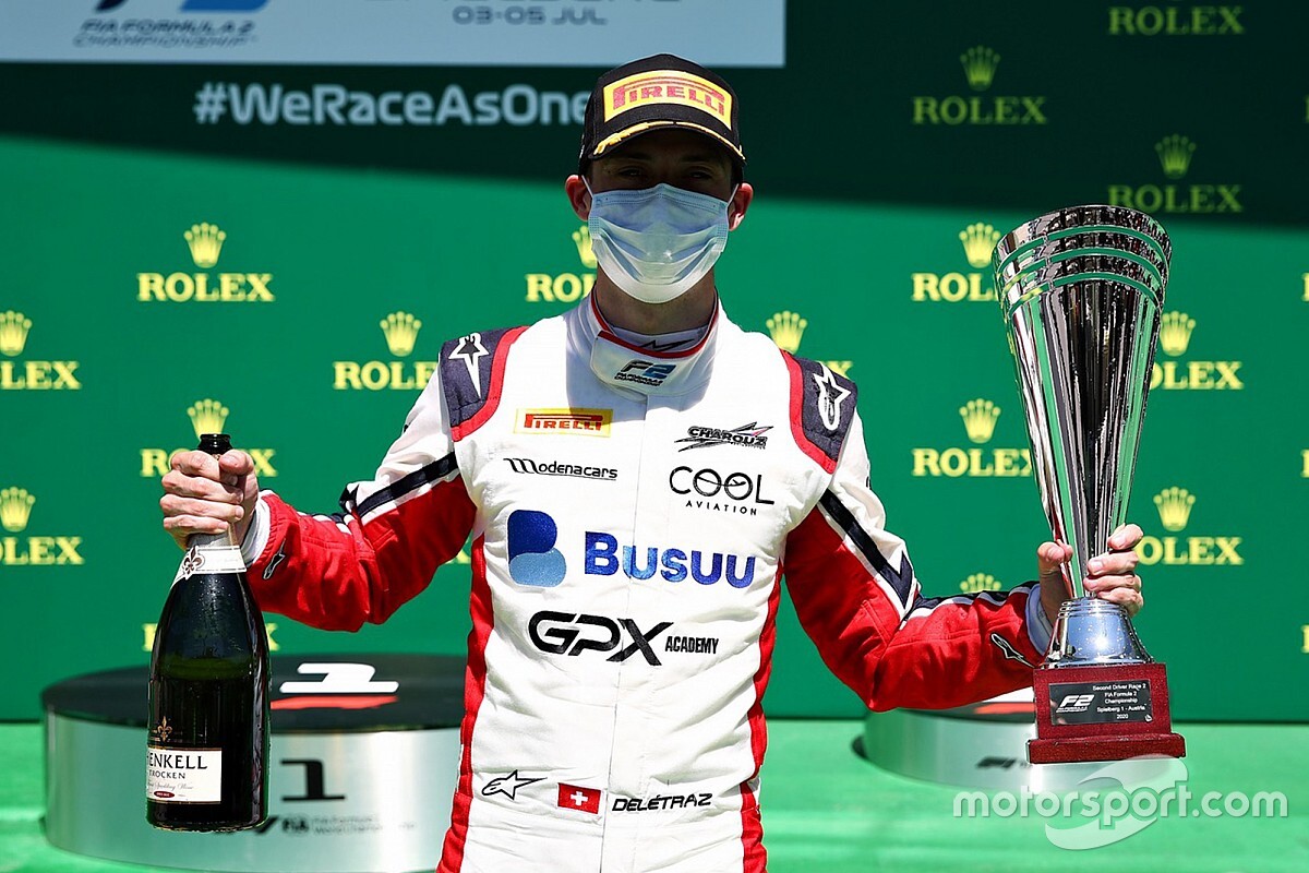 Louis Delétraz déjà sur le podium en Autriche