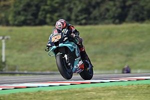 Quartararo niet blij, wel snelste in tweede training GP Tsjechië