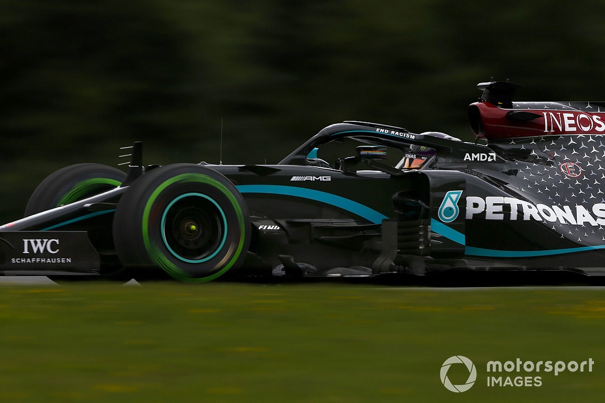 F1オーストリアFP2速報:メルセデス、ワンツー継続で“完璧”な初日。レッドブルは8番手