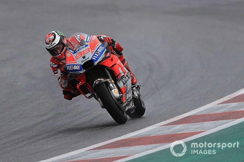 Lorenzo: "La Honda è forte sotto la pioggia, ma nel mio stato di forma attuale posso vincere anche io"