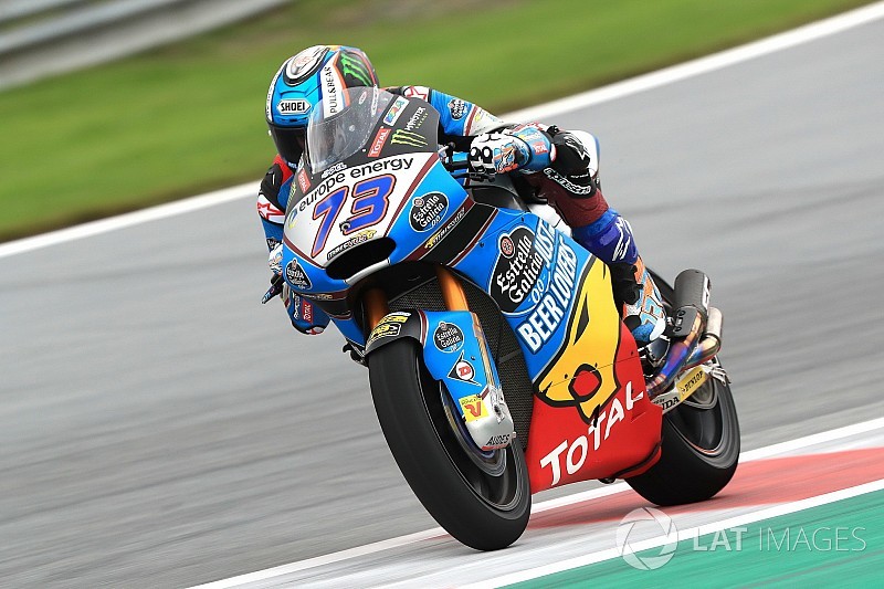 FP2 Moto2 Inggris: Diguyur hujan, Marquez terdepan