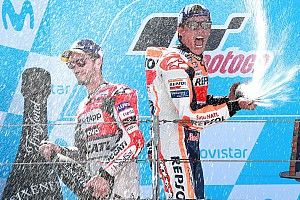 Marquez: Tyre gamble "the only chance" to beat Dovizioso