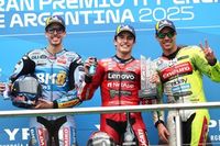 Morbidelli, tercero detrás de los Márquez en Termas: "Es lo máximo en este momento"