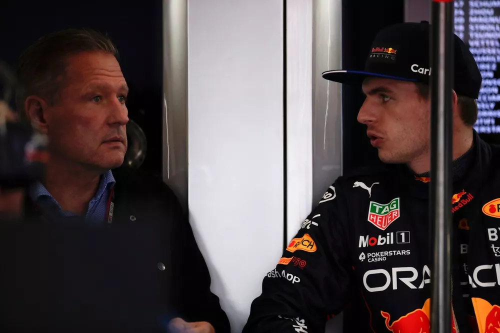 Jos Verstappen y Max Verstappen, Red Bull Racing 