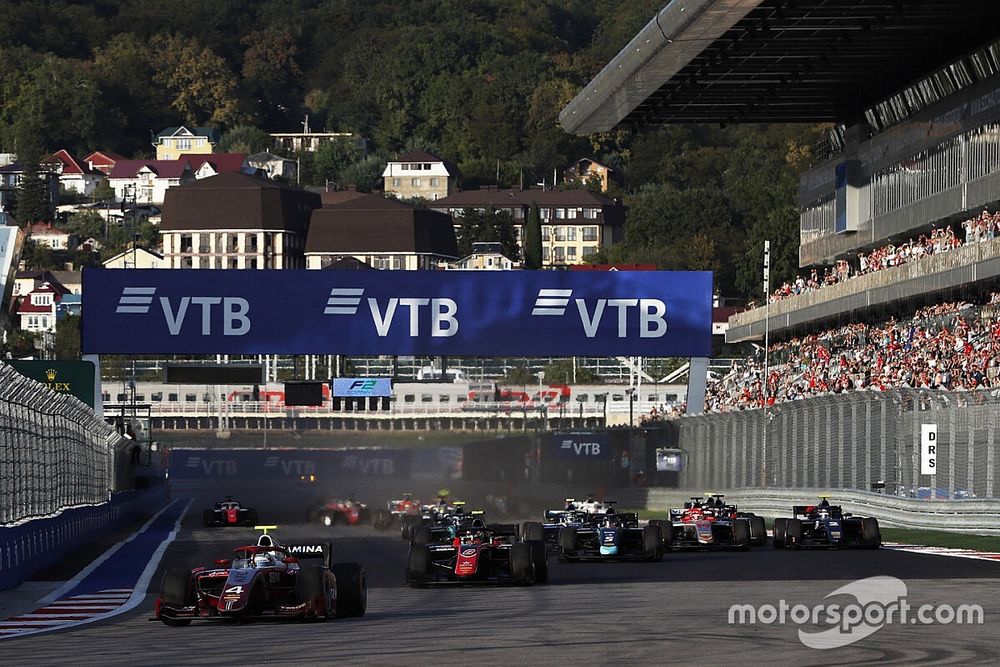 La F2 accompagnera la F1 en Russie