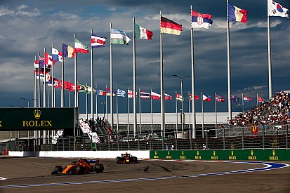 Weersverwachting voor de Grand Prix van Rusland