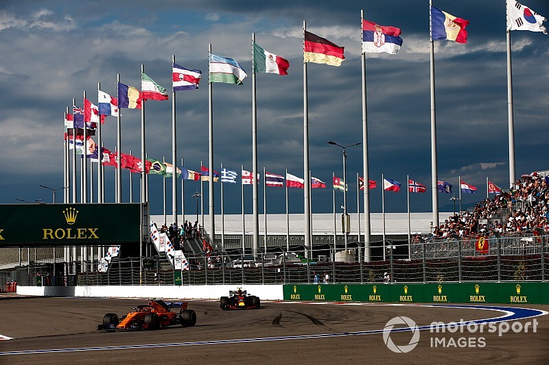 Weersverwachting voor de Grand Prix van Rusland