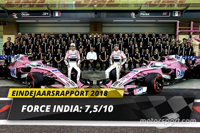 Eindrapport 2018: Racing Point Force India